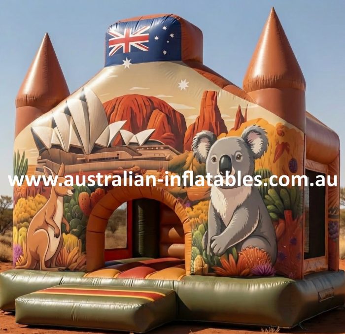 Australian Safari & Outback Adventure Jumping Castle(