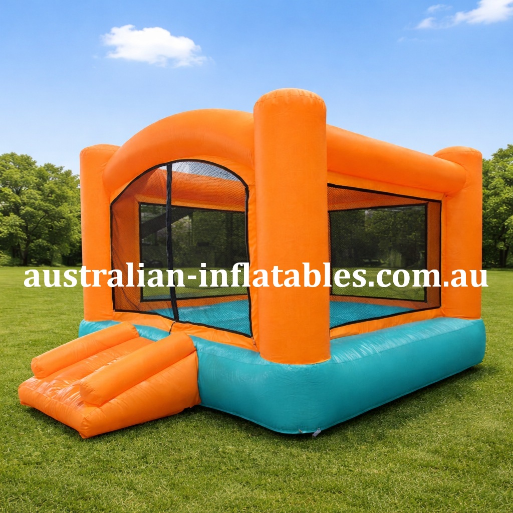Orange Crush Jumping Castle | Australian Inflatables
